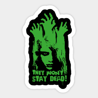 The living dead Sticker